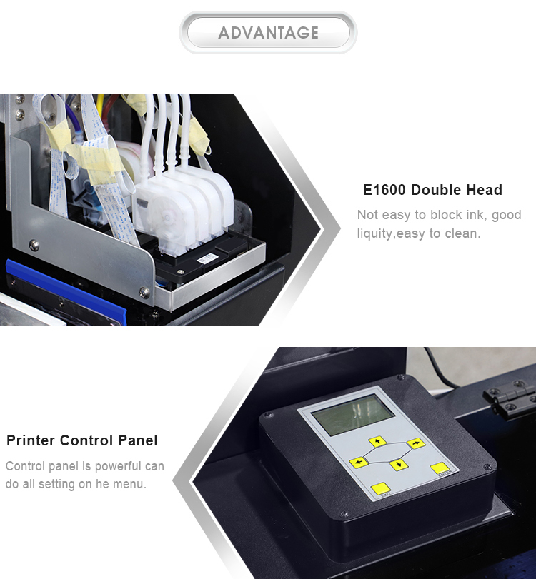 High Durable White Pigment Ink Shake Powder Equipment DTF Printing Printer
