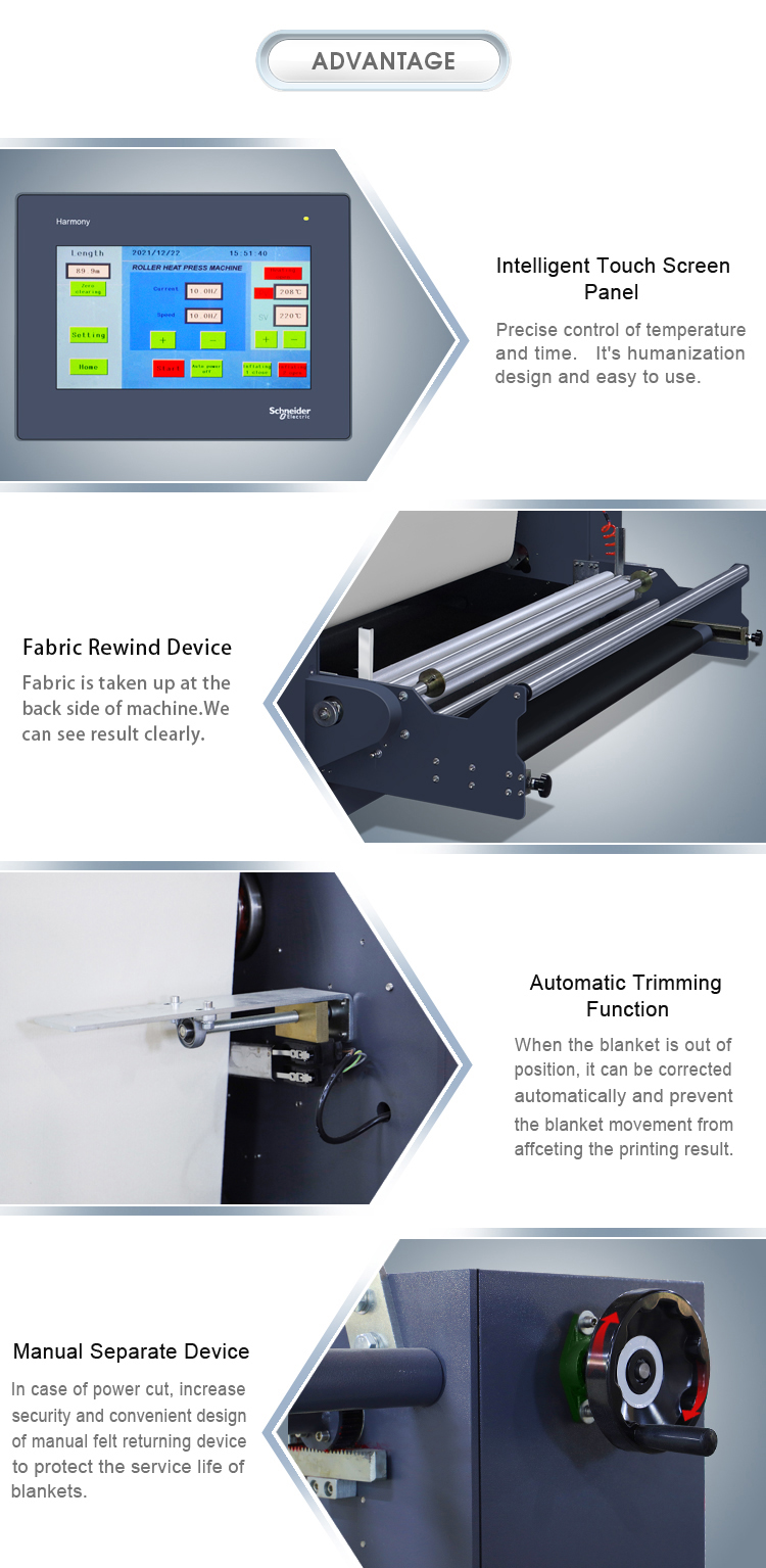 New product printing sublimation roll to roll heat press transfer machine